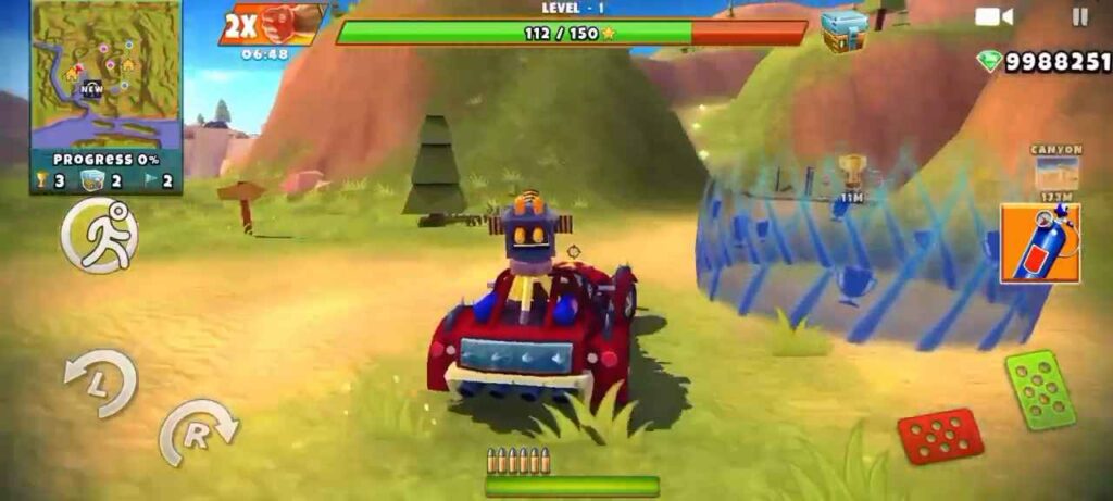 Zombie Offroad Safari MOD APK Shot the zombie 