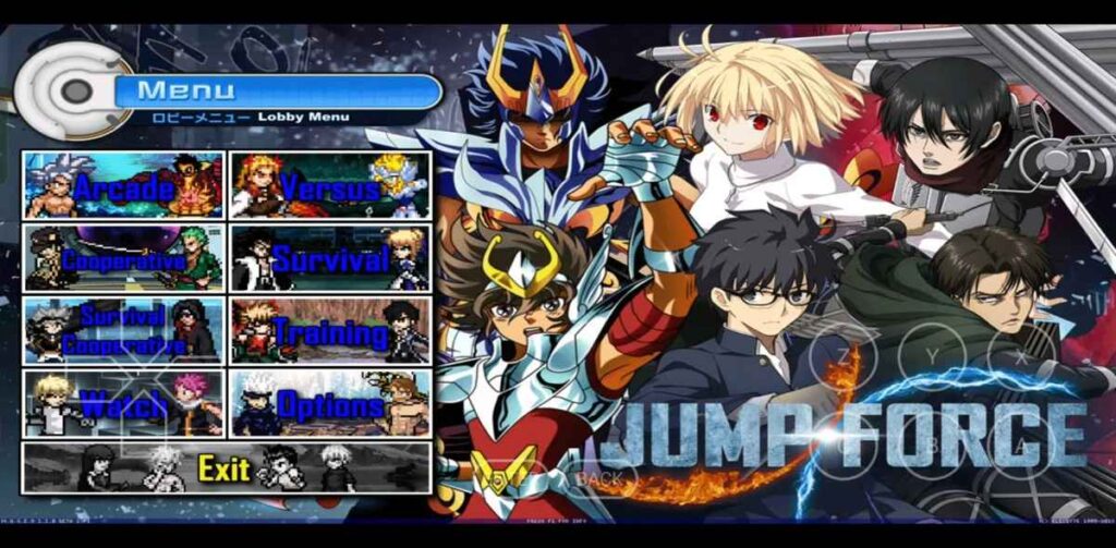 Jump Force Mugen APK